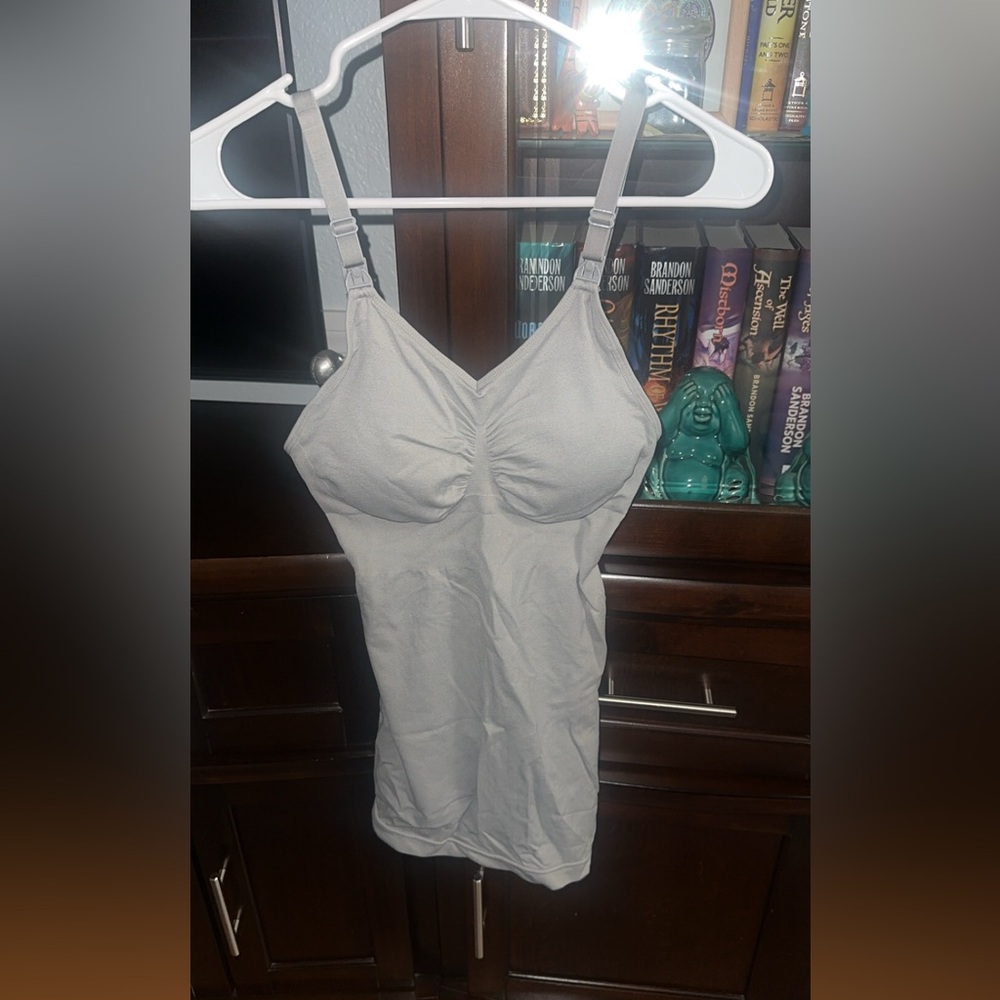 Women's Gray Nursing Camisole